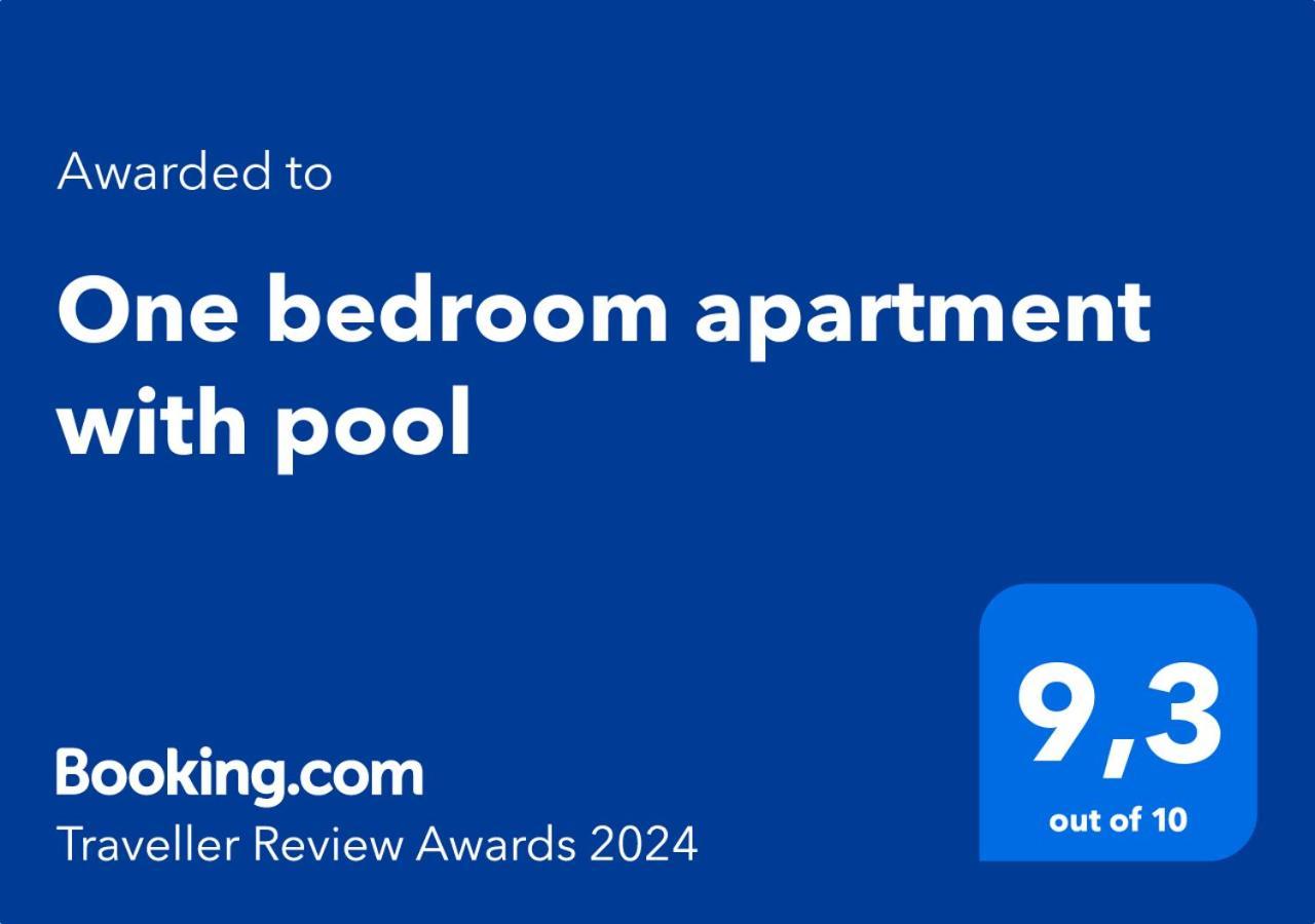 One Bedroom Apartment With Pool Плакиас Экстерьер фото